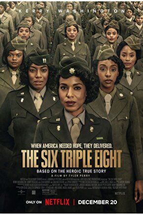 The Six Triple Eight (2024) 0002 AFİŞ - POSTER ( FOLYO ) - AFİŞ - POSTER-7868