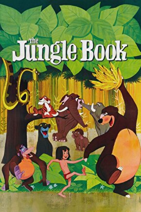 The Jungle Book (1967) 1 AFİŞ - POSTER ( FOLYO ) - AFİŞ - POSTER-7305