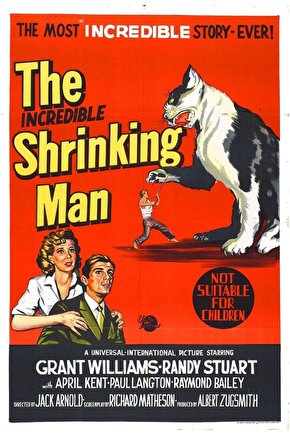 The Incredible Shrinking Man (1957) 1 AFİŞ - POSTER ( FOLYO ) - AFİŞ - POSTER-7276