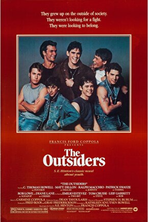 The Outsiders (1983) 2 AFİŞ - POSTER ( FOLYO ) - AFİŞ - POSTER-7711