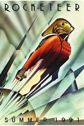 The Rocketeer (1991) AFİŞ - POSTER ( FOLYO ) - AFİŞ - POSTER-7815