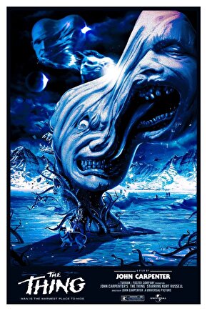 The Thing (1982) 2 AFİŞ - POSTER ( FOLYO ) - AFİŞ - POSTER-7984