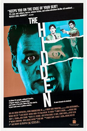 The Hidden (1987) 1 AFİŞ - POSTER ( FOLYO ) - AFİŞ - POSTER-7134