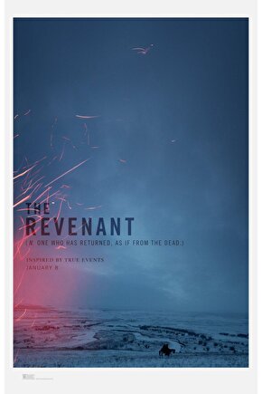 The Revenant (2015) AFİŞ - POSTER ( FOLYO ) - AFİŞ - POSTER-7808