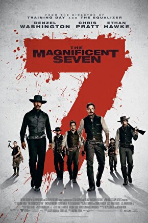 The Magnificent Seven (2016) AFİŞ - POSTER ( FOLYO ) - AFİŞ - POSTER-7537