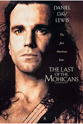 The Last of the Mohicans (1992) AFİŞ - POSTER ( FOLYO ) - AFİŞ - POSTER-7378