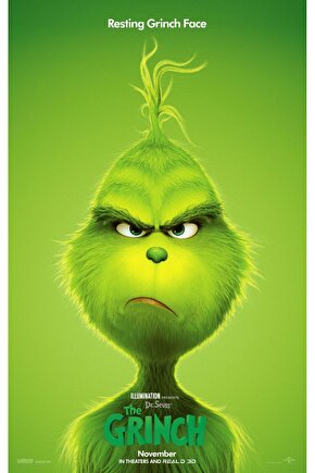 The Grinch (2018) 6 AFİŞ - POSTER ( FOLYO ) - AFİŞ - POSTER-7103