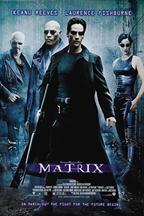 The Matrix (1999) 3 AFİŞ - POSTER ( FOLYO ) - AFİŞ - POSTER-7592