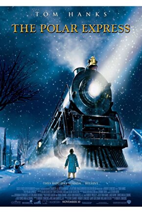 The Polar Express (2004) 1 AFİŞ - POSTER ( FOLYO ) - AFİŞ - POSTER-7745