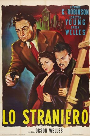 The Stranger (1946) AFİŞ - POSTER ( FOLYO ) - AFİŞ - POSTER-7917