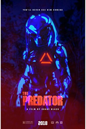 The Predator (2018) 4 AFİŞ - POSTER ( FOLYO ) - AFİŞ - POSTER-7753