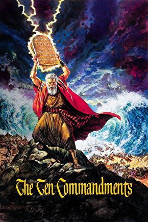 The Ten Commandments (1956) 1 AFİŞ - POSTER ( FOLYO ) - AFİŞ - POSTER-7960