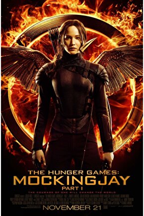 The Hunger Games Mockingjay - Part 1 (2014) 0004 AFİŞ - POSTER ( FOLYO ) - AFİŞ - POSTER-7233