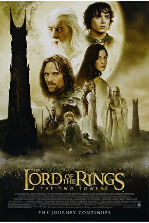 The Lord of the Rings The Two Towers (2002) 0004 AFİŞ - POSTER ( FOLYO ) - AFİŞ - POSTER-7504