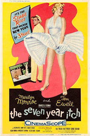 The Seven Year Itch (1955) AFİŞ - POSTER ( FOLYO ) - AFİŞ - POSTER-7847