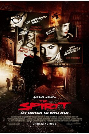 The Spirit (2008) 3 AFİŞ - POSTER ( FOLYO ) - AFİŞ - POSTER-7894