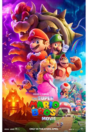 The Super Mario Bros. Movie (2023) 0002 AFİŞ - POSTER ( FOLYO ) - AFİŞ - POSTER-7947