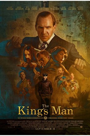 The Kings Man (2021) 2 AFİŞ - POSTER ( FOLYO ) - AFİŞ - POSTER-7345