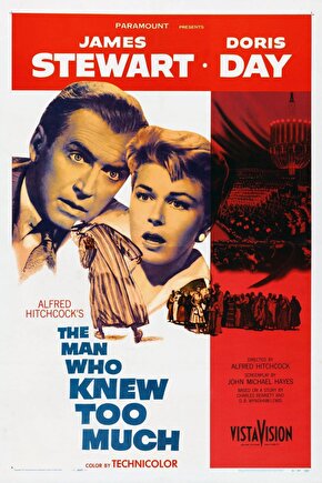 The Man Who Knew Too Much (1956) 2 AFİŞ - POSTER ( FOLYO ) - AFİŞ - POSTER-7549