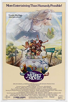 The Muppet Movie (1979) AFİŞ - POSTER ( FOLYO ) - AFİŞ - POSTER-7659