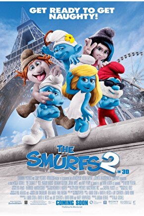 The Smurfs 2 (2013) 1 AFİŞ - POSTER ( FOLYO ) - AFİŞ - POSTER-7883