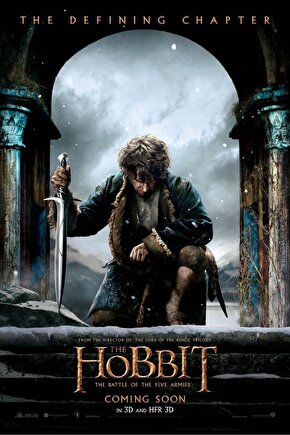 The Hobbit The Battle of the Five Armies (2014) 0007 AFİŞ - POSTER ( FOLYO ) - AFİŞ - POSTER-7168