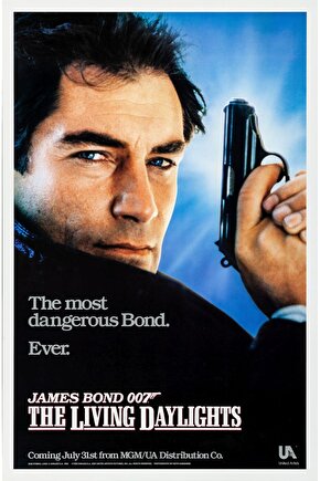 The Living Daylights (1987) AFİŞ - POSTER ( FOLYO ) - AFİŞ - POSTER-7471