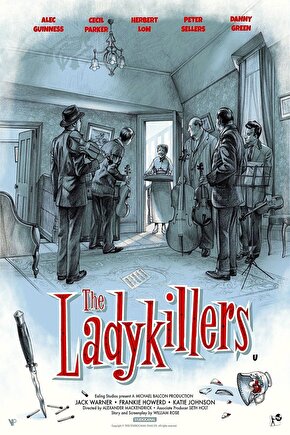 The Ladykillers (1955) AFİŞ - POSTER ( FOLYO ) - AFİŞ - POSTER-7361