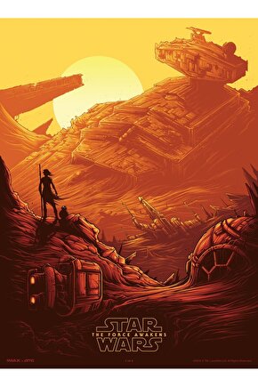 Star Wars The Force Awakens (2015) 18 AFİŞ - POSTER ( FOLYO ) - AFİŞ - POSTER-6144