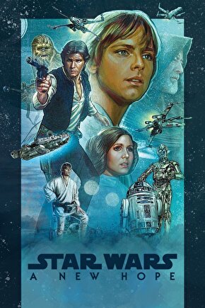 Star Wars (1977) 0003 AFİŞ - POSTER ( FOLYO ) - AFİŞ - POSTER-6075