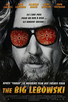 The Big Lebowski (1998) 3 AFİŞ - POSTER ( FOLYO ) - AFİŞ - POSTER-6600