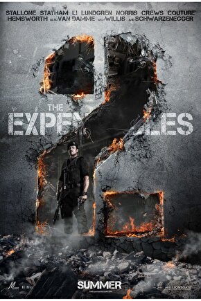 The Expendables 2 (2012) 2 AFİŞ - POSTER ( FOLYO ) - AFİŞ - POSTER-6860