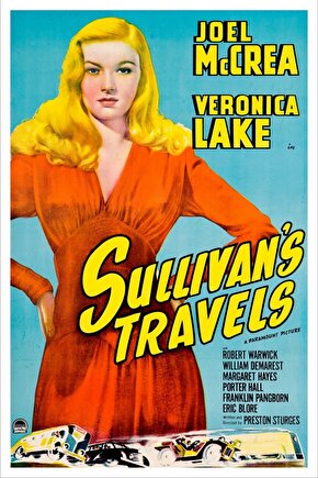 Sullivans Travels (1941) 1 AFİŞ - POSTER ( FOLYO ) - AFİŞ - POSTER-6280