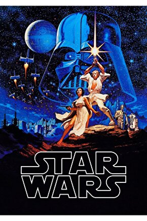 Star Wars (1977) 00011 AFİŞ - POSTER ( FOLYO ) - AFİŞ - POSTER-6088