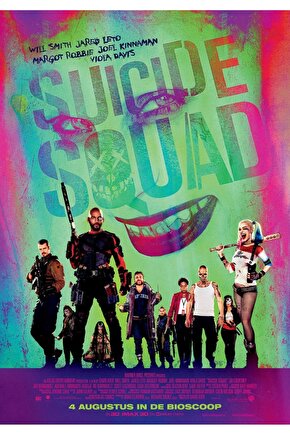 Suicide Squad (2016) 12 AFİŞ - POSTER ( FOLYO ) - AFİŞ - POSTER-6265