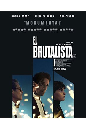 The Brutalist (2024) 0003 AFİŞ - POSTER ( FOLYO ) - AFİŞ - POSTER-6671