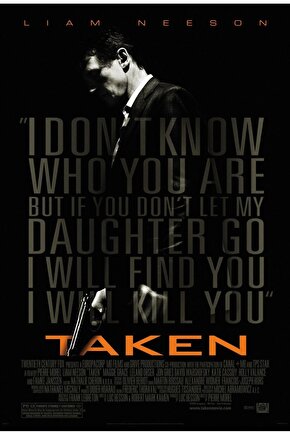 Taken (2009) 0002 AFİŞ - POSTER ( FOLYO ) - AFİŞ - POSTER-6332