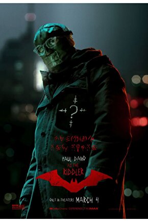 The Batman (2022) 16 AFİŞ - POSTER ( FOLYO ) - AFİŞ - POSTER-6577