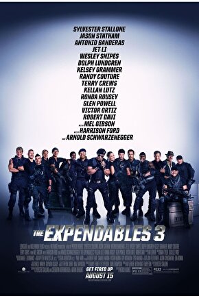 The Expendables 3 (2014) 21 AFİŞ - POSTER ( FOLYO ) - AFİŞ - POSTER-6892