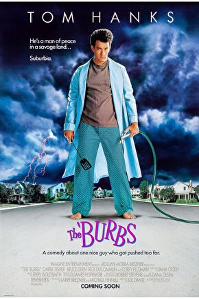 The Burbs (1989) AFİŞ - POSTER ( FOLYO ) - AFİŞ - POSTER-6673