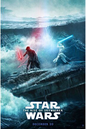 Star Wars The Rise of Skywalker (2019) 20 AFİŞ - POSTER ( FOLYO ) - AFİŞ - POSTER-6198