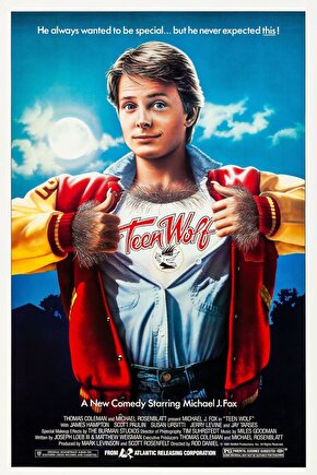 Teen Wolf (1985) 1 AFİŞ - POSTER ( FOLYO ) - AFİŞ - POSTER-6394