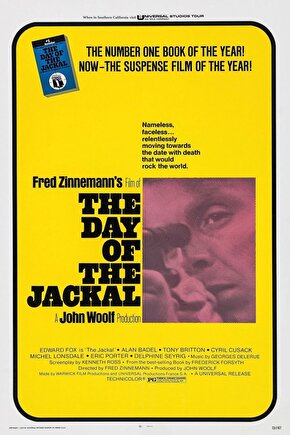 The Day of the Jackal (1973) AFİŞ - POSTER ( FOLYO ) - AFİŞ - POSTER-6766