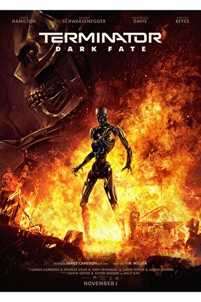 Terminator Dark Fate (2019) 11 AFİŞ - POSTER ( FOLYO ) - AFİŞ - POSTER-6439