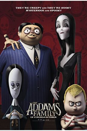 The Addams Family (2019) AFİŞ - POSTER ( FOLYO ) - AFİŞ - POSTER-6494