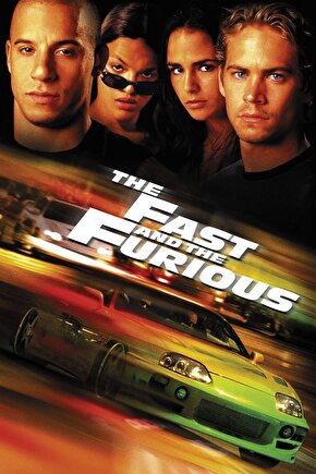 The Fast and the Furious (2001) 2 AFİŞ - POSTER ( FOLYO ) - AFİŞ - POSTER-6915