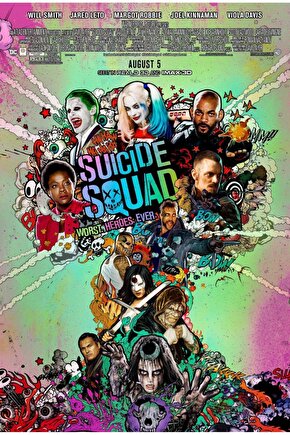 Suicide Squad (2016) 41 AFİŞ - POSTER ( FOLYO ) - AFİŞ - POSTER-6272