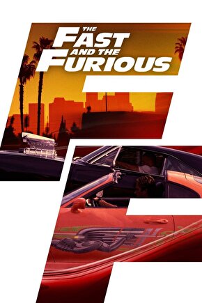 The Fast and the Furious (2001) 3 AFİŞ - POSTER ( FOLYO ) - AFİŞ - POSTER-6916