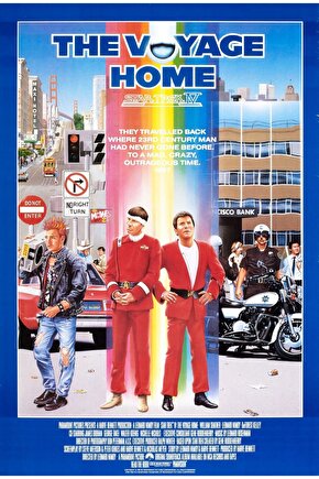 Star Trek IV The Voyage Home (1986) 1 AFİŞ - POSTER ( FOLYO ) - AFİŞ - POSTER-6054