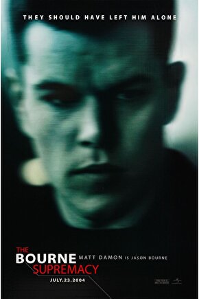 The Bourne Supremacy (2004) AFİŞ - POSTER ( FOLYO ) - AFİŞ - POSTER-6646